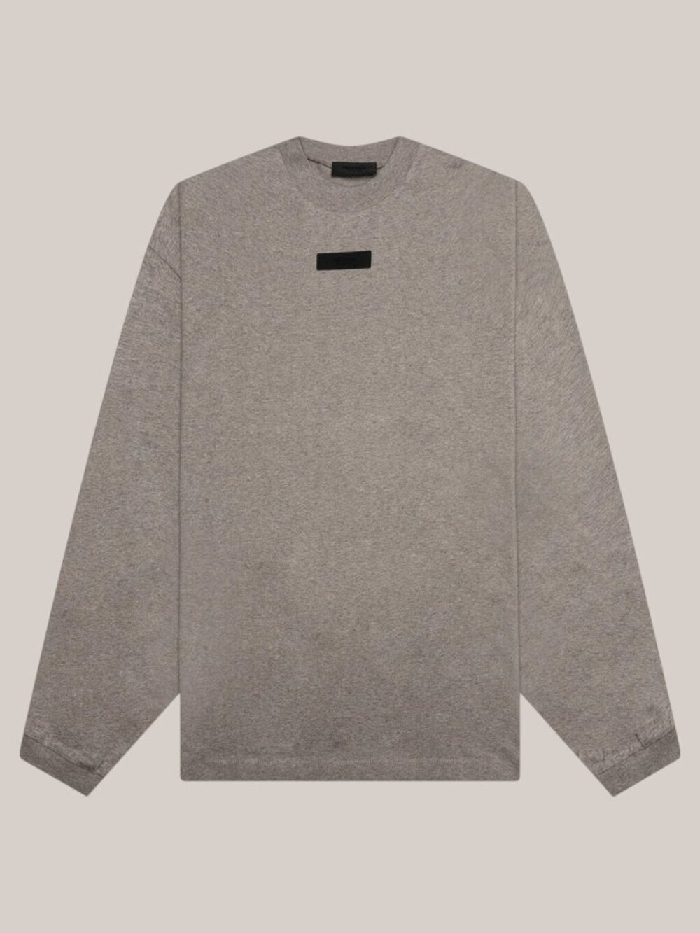 Fear of God Essentials L/S Tee Heather Grey XL NWT Long Sleeve Relaxed Fit